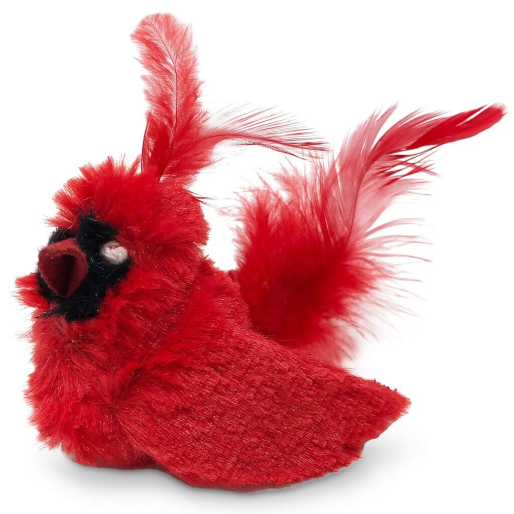 chirping bird cat toy